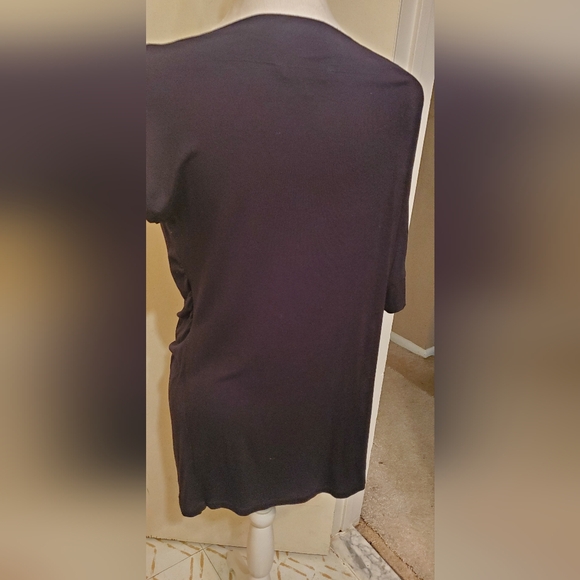 CAbi style 953 Drama Tee, sz Med Black - Picture 4 of 6